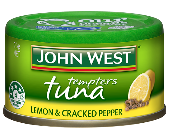 John West Tuna Tempters 95g - Lemon Pepper*