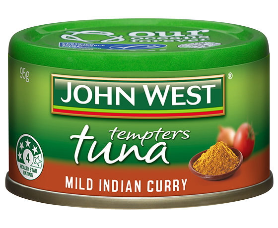 John West Tuna Tempters 95g - Mild Indian Curry*