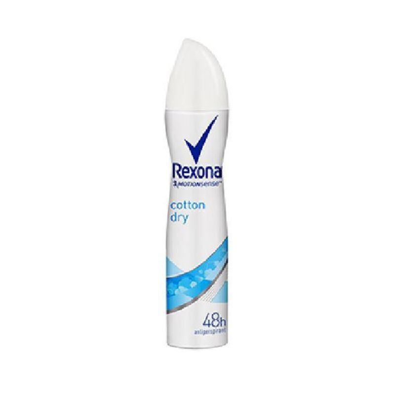 Rexona Deodorant Women Cotton Dry Body Spray 250ml