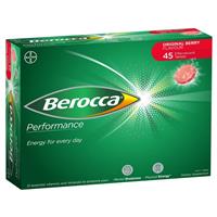 Berocca Performance Original Tablets Berry 45pk