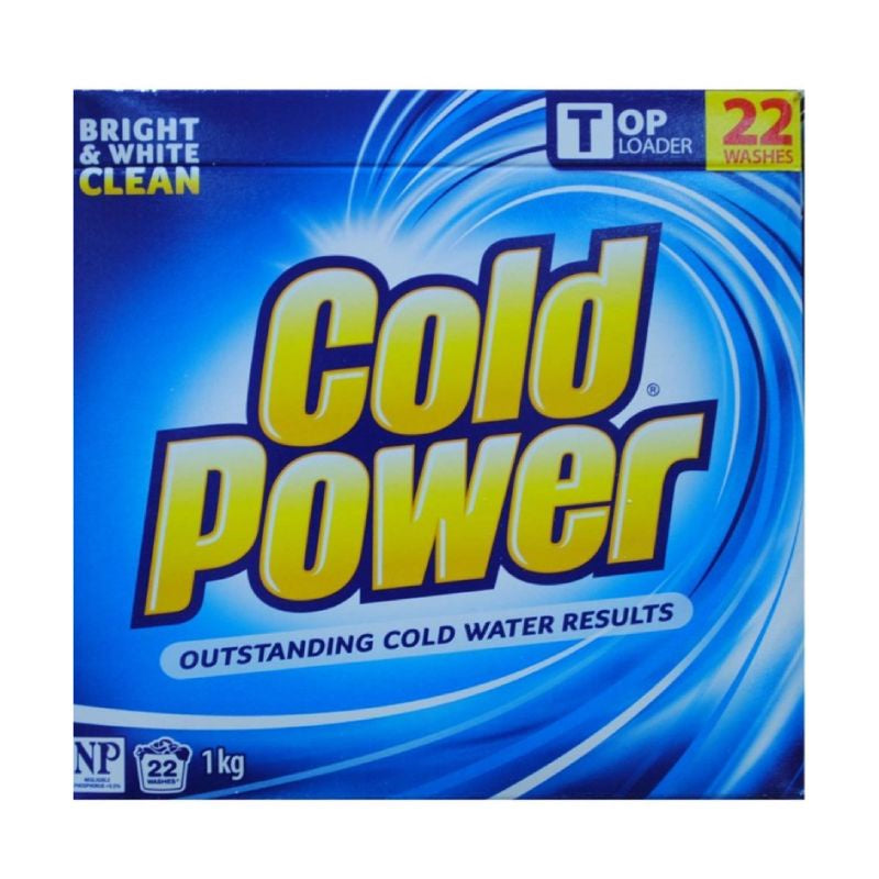 Cold Power Top Loader Powder Bright & White - 1Kg