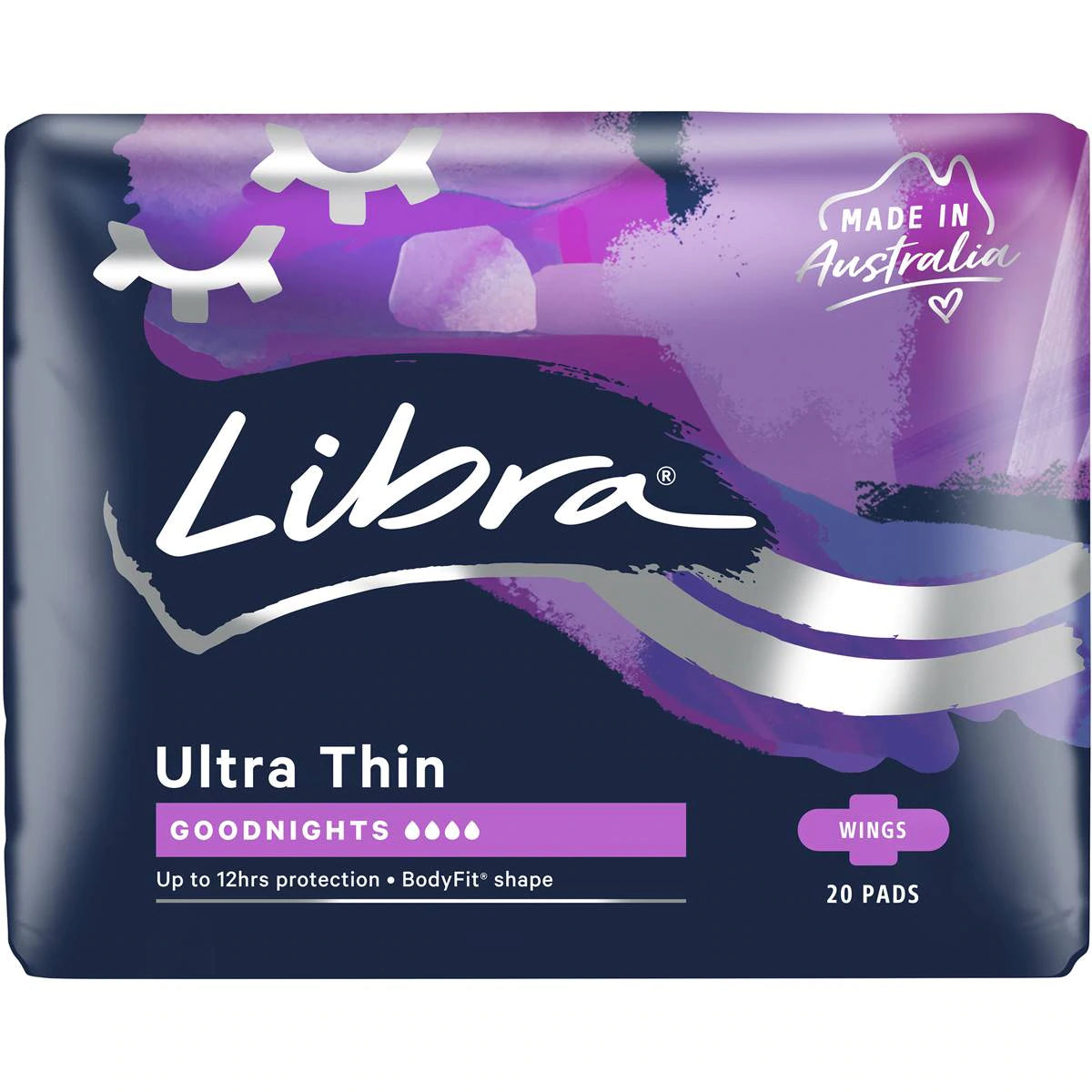 Libra Ultra Thin Goodnight Wing Pads 16pk