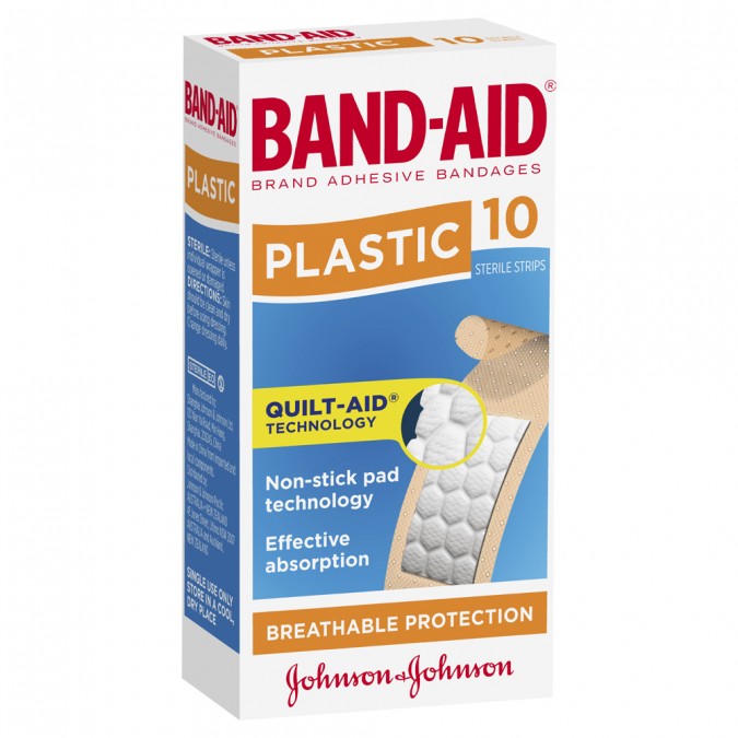 Band Aids - Plastic 10pk