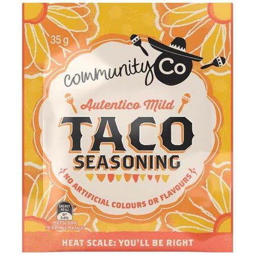 Community Co Taco Seasoning 35g