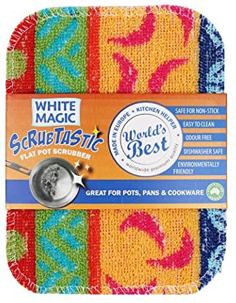 White Magic Scrubtastic Flat Non Scratch