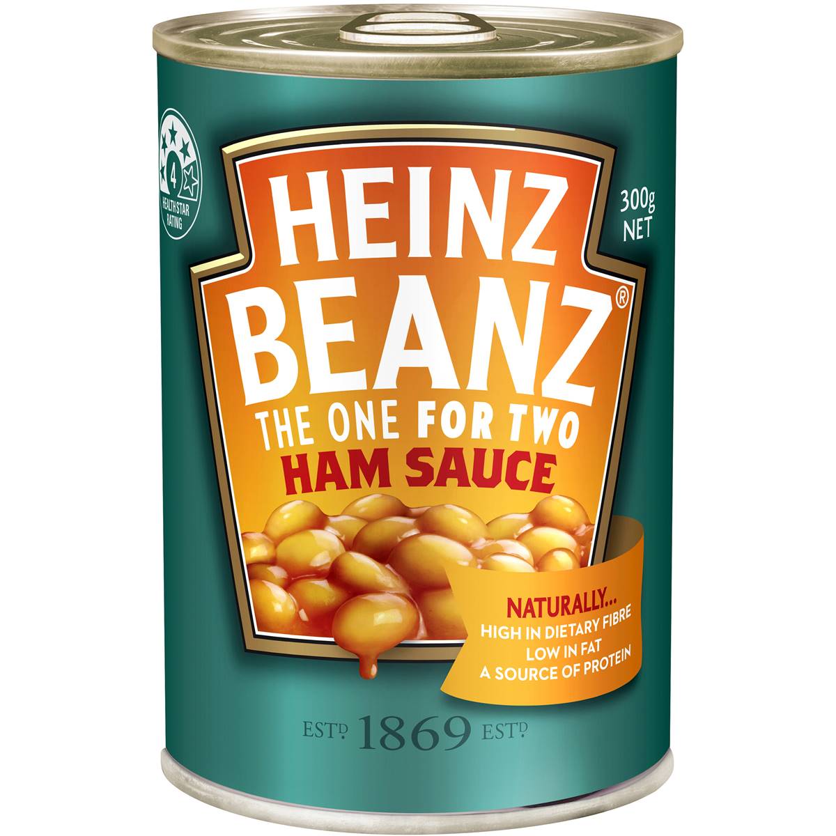 Heinz Beanz The One For Two Ham Sauce 300g