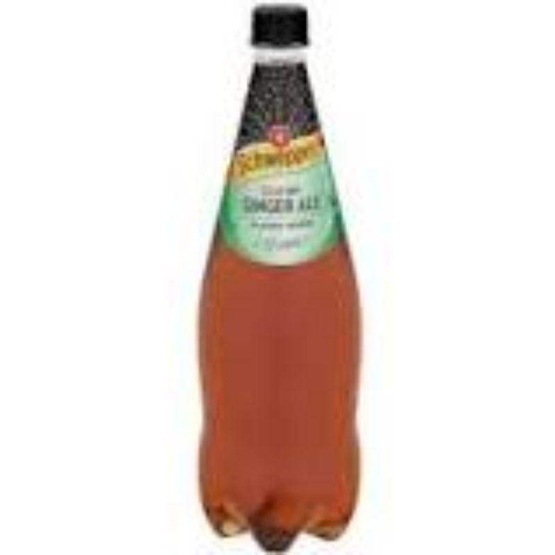 Schweppes Dry Ginger Ale Zero Sugar 1.1L