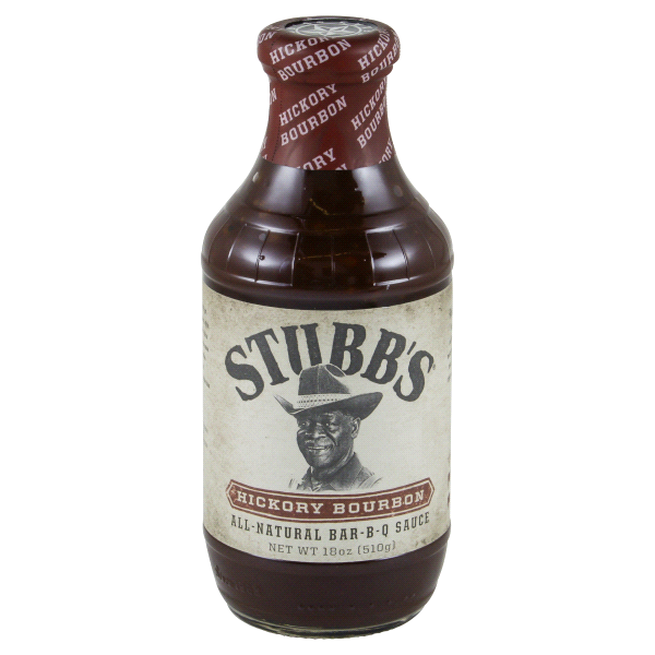 Stubbs Hickory Bourbon BBQ Sauce 510g