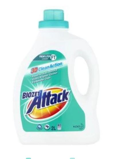 Biozet Attack Laundry Liquid 2L