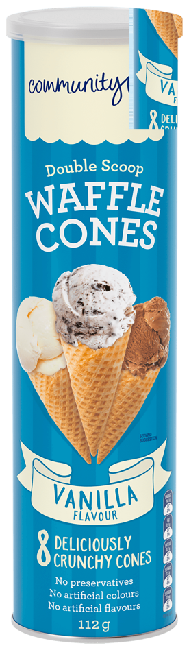 Community Co Single Scoop Cones 12 pack