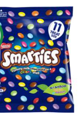 Nestle Smarties Sharepack 11pk 140g