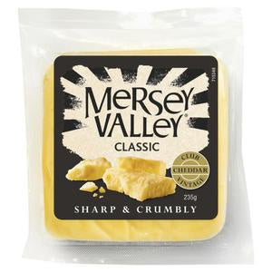 Mersey Valley Classic Cheddar Cheese 235g