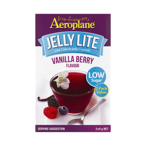 Aeroplane Jelly Lite Vanilla Berry 2 Pack 18g