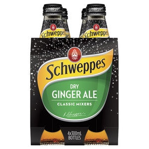 Schweppes 4 x 300ml - Dry Ginger Ale