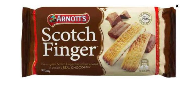 Arnotts Chocolate Scotch Finger