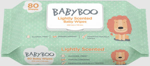 Baby Boo Lightly Scented Baby Wipes 80pk