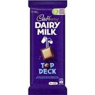 Cadbury Block 180g - Top Deck