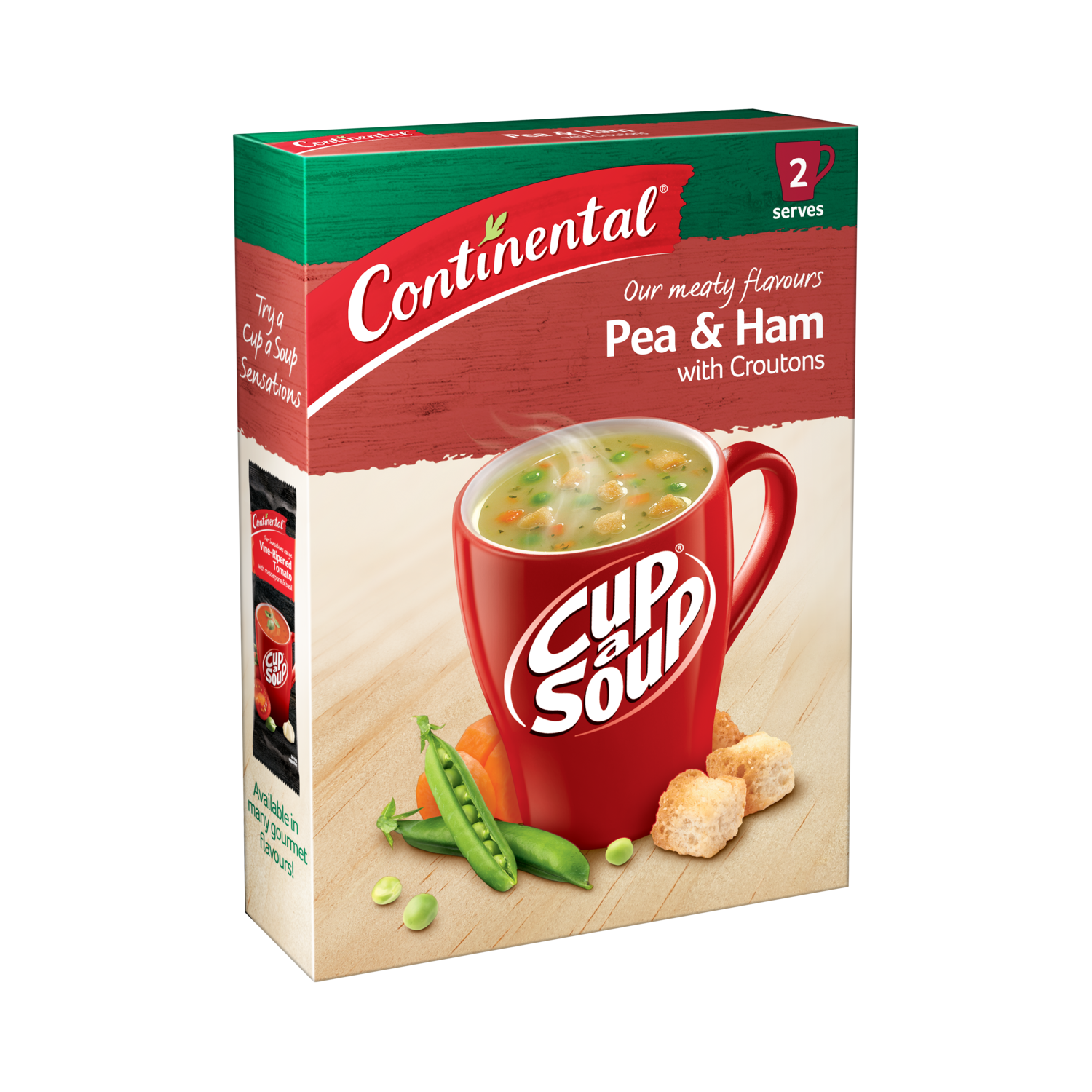 Continental Cup A Soup 2 Serves - Pea & Ham