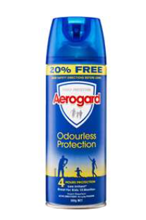 Aerogard Insect Repellent Odourless Spray 150g