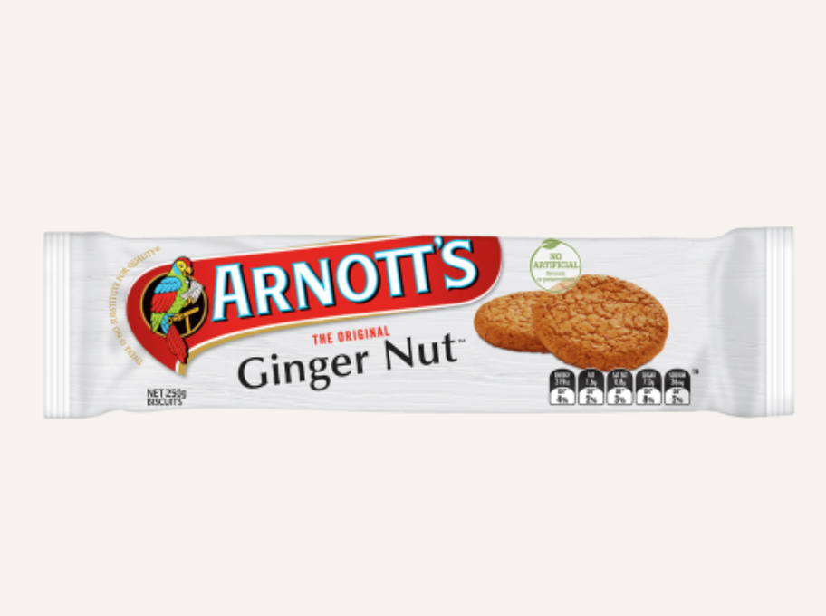 Arnotts Ginger Nut 250g