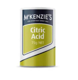 McKenzie Citric Acid 75g