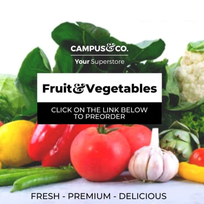 *FRESH FRUIT & VEGETABLE PRE ORDER FORM*