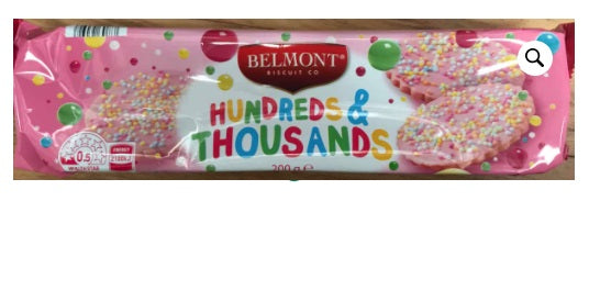 Belmont Biscuit Co Hundreds & Thousands 200g