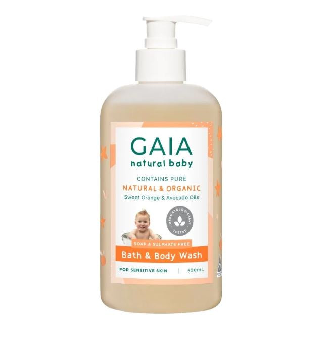 Gaia Natural Baby Bath Wash Sleeptime 500ml