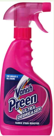 Vanish Preen Grease & Oil Stain Remover 500ml