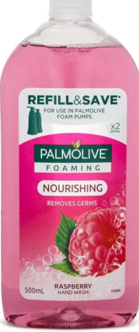 Palmolive Foaming Handwash Soap Refill Raspberry 500ml