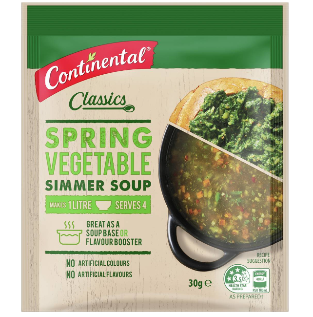 Continental Spring Vegetable Soup Mix 30g