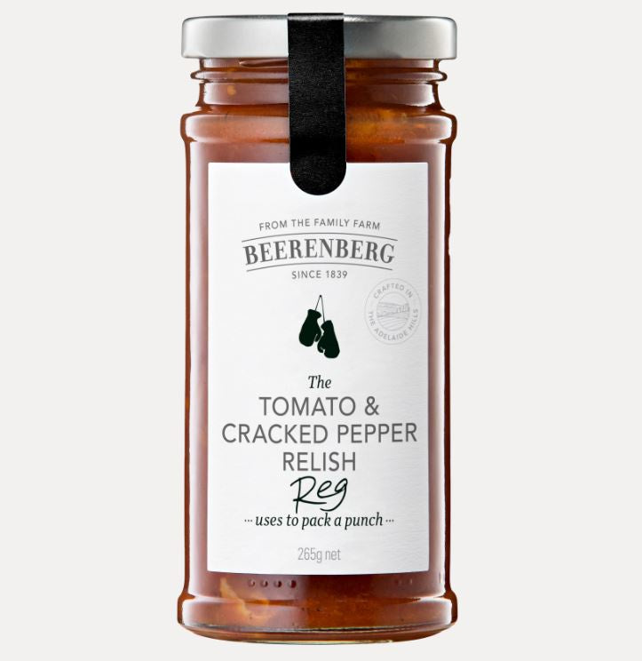 Beerenberg Tomato & Cracked Pepper Relish 265g