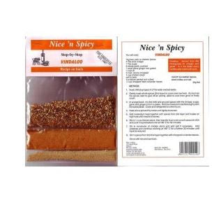 Nice n Spicy Vindaloo Sachet 25g