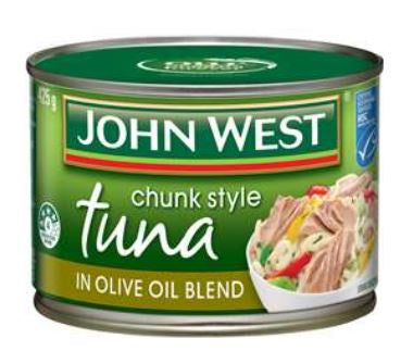 John West Tuna in Olive Oil 425g*