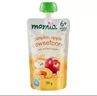 Mamia Sweet Potato Carrot & Apple 120g