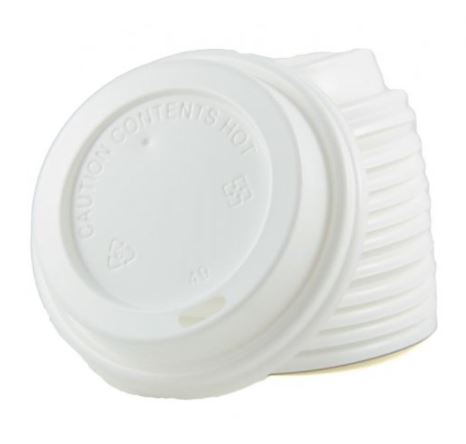 Capri Coffee Cup Lid 8oz 100Pk