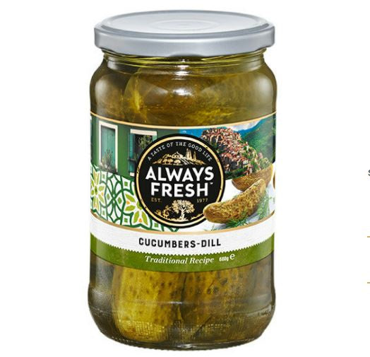 Always Fresh Dill Cucumber Pickles 680g