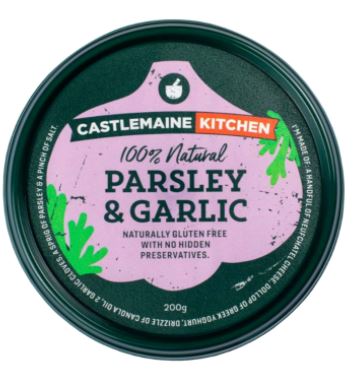 Castlemaine Dips - Parsley & Garlic 200gm