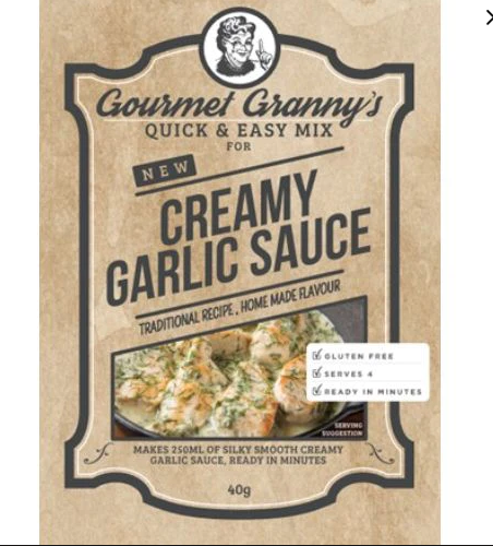 Gourmet Granny's Creamy Garlic Sauce 40g