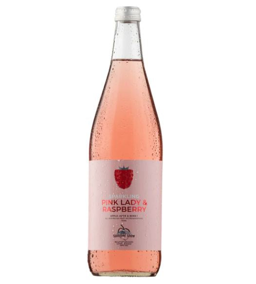 Summer Snow Pink Lady & Raspberry Sparkling Juice 750ml