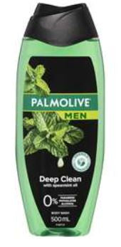 Palmolive Men Body Wash Deep Clean Shower Gel 500ml