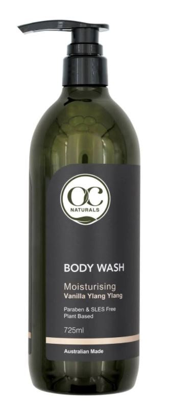 Organic Care Vanilla Ylang Ylang Body Wash 725ml