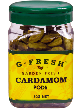 G Fresh Cardamon Pods 50g