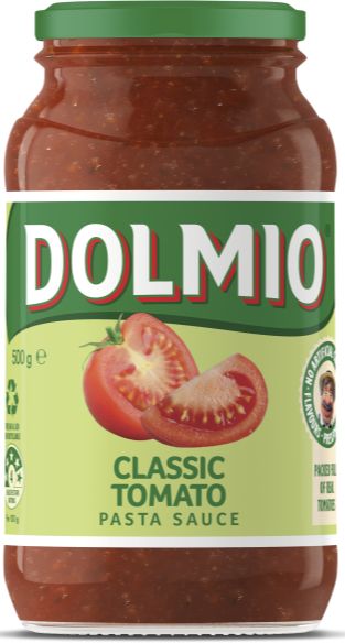 Dolmio Pasta Sauce Classic Tomato 500g