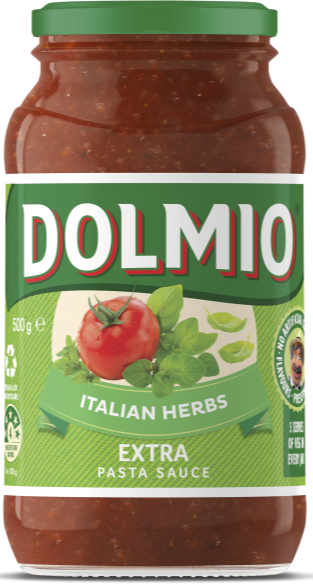 Dolmio Pasta Sauce Italian Herbs 500gm