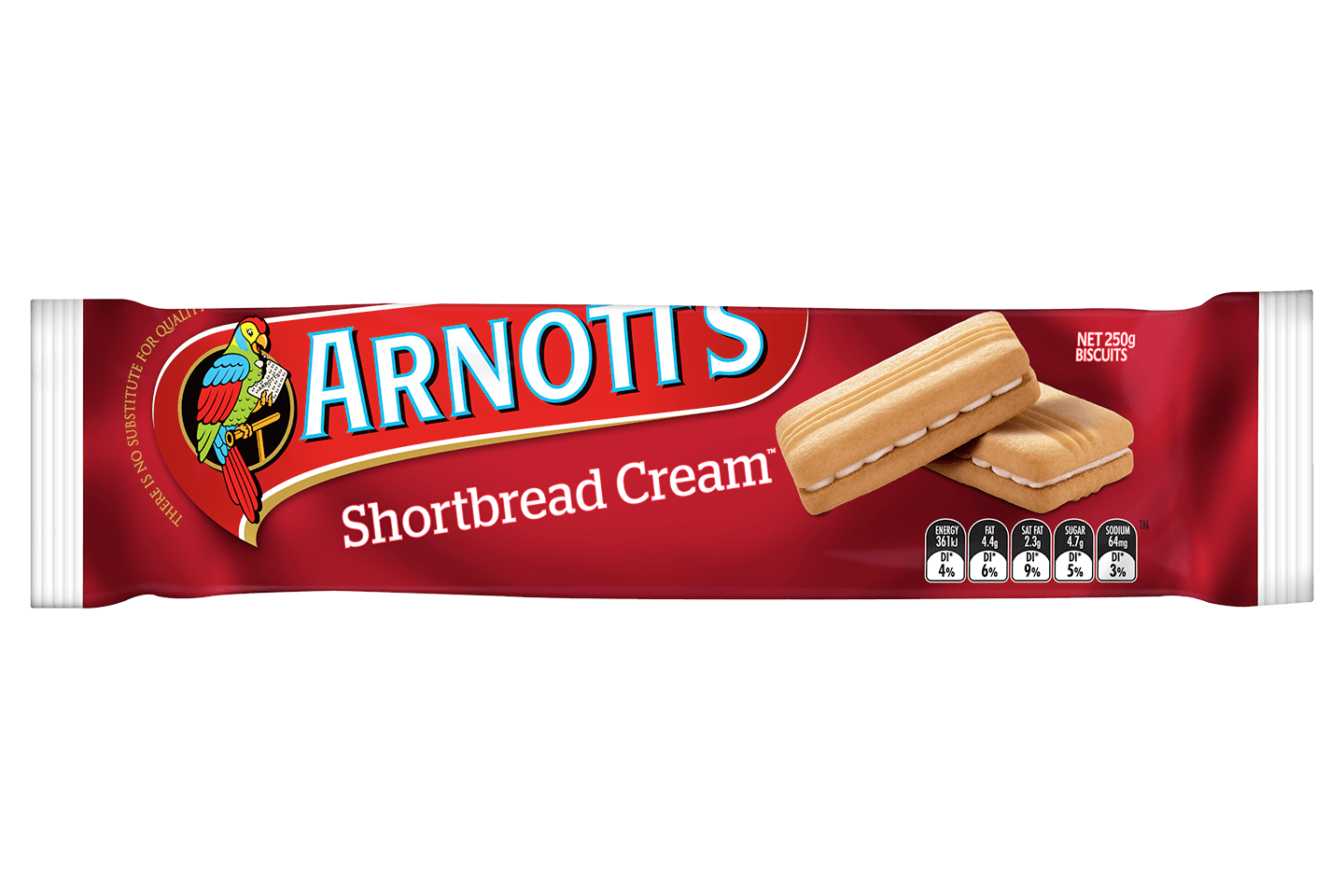 Arnotts Shortbread Cream 250g