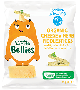 Little Bellies Fiddlesticks Cheese & Herb 12g