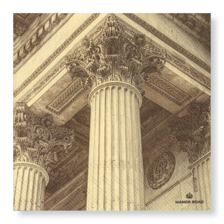 Manor Road Pillars of Stone Napkins - Cocktail