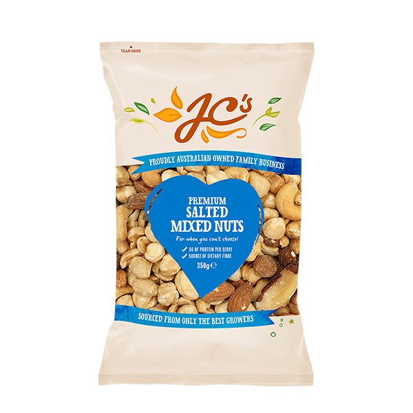 JC's Mixed Nuts Salted Premium 350g