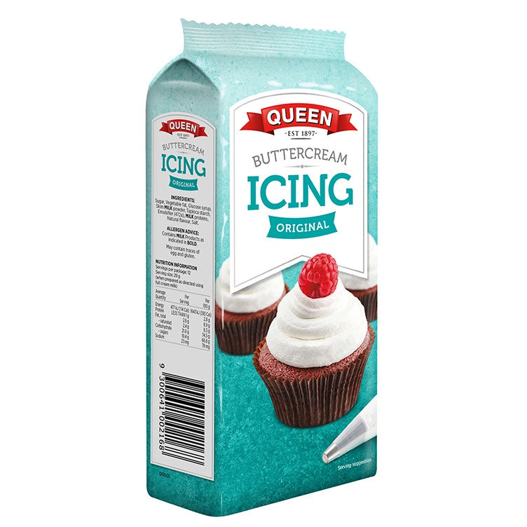 Queen Buttercream Icing Original 300g